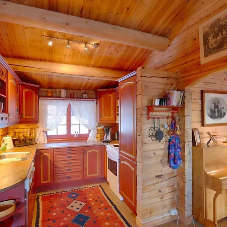 Timber With Mountain View Vakantiehuis *